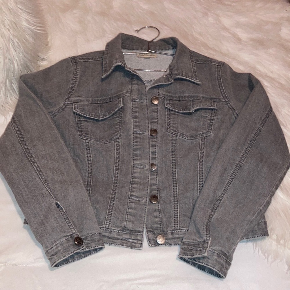 Earl Jeans Gray Jean Jacket
